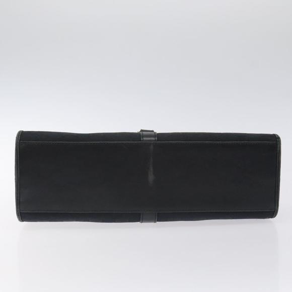 GUCCI GG Canvas Jackie Shoulder Bag Black Silver 002 1067 Auth yk18465 - Picture 9 of 16